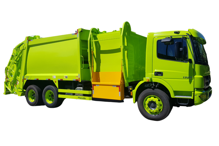 Coletor Compactador de Lixo Seletivo